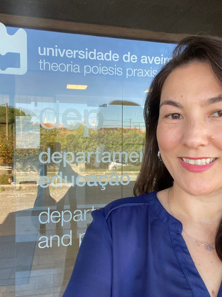 Aula na Universidade de Aveiro em Portugal